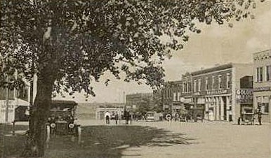 Town of Wheatland in 1918